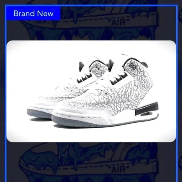 Air Jordan Retro 3 'Flip' Ps (2011) size 3Y - Picture 1 of 1